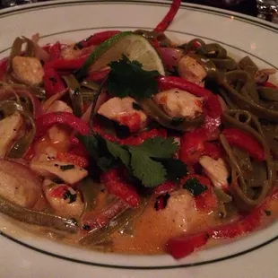 Tequila Chicken Fettuccine