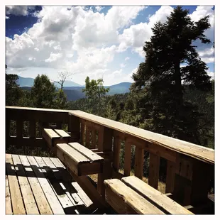 a view of the mountains