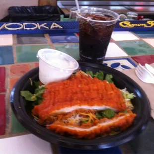 Buffalo chicken salad