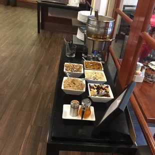 Oatmeal station