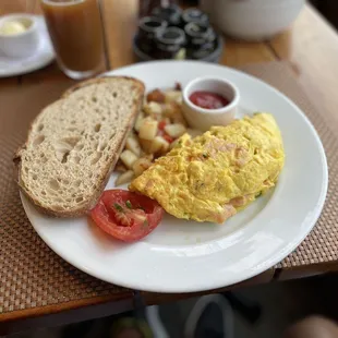 Smoked Salmon Omelette!