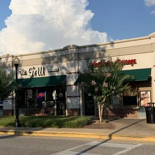 Front of restaurant