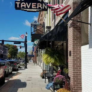 View of The Grill from sidewalk