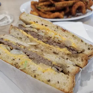 Patty melt. Pretty good