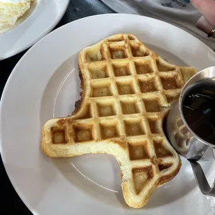 Love this waffle not only for the shape but it was soft, fluffy &amp; flavorful.