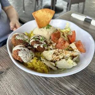 Falafel bowl