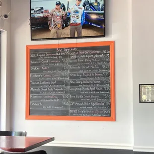 Good craft beer selection