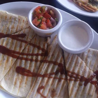 BBQ Chicken Quesadilla