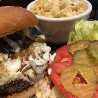 Black and Bleu Burger