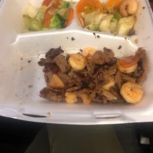 And no I didn't ate any of it.. this is how I what &amp; how I got my food