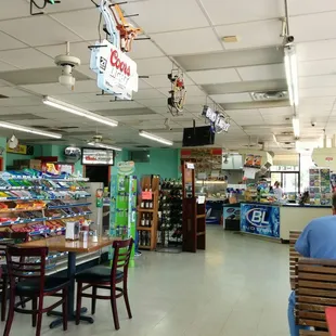 Interior. Nice seating area too.