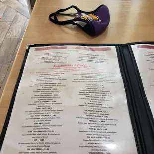 The Blue Burger for dad