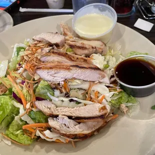 Grilled chicken salad