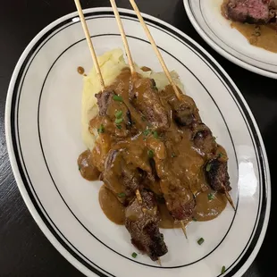 Filet Skewers Happy Hour Plate