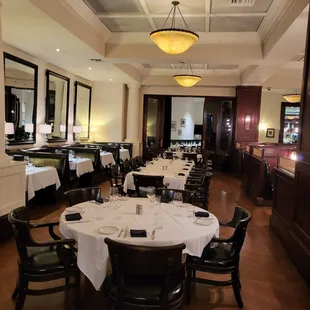 the dining room