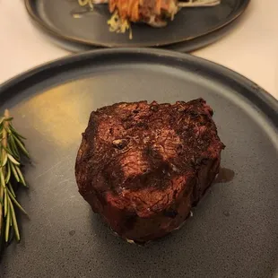 Filet mignon with lobster tail