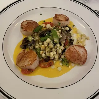 Seared Diver Sea Scallops