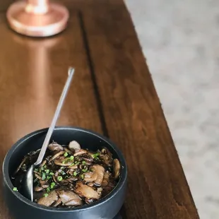 These mushrooms were super savory.