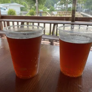 Local draft beer.  Great selections