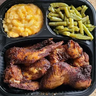 1&apos;13&apos;2022 Rotisserie 5 Wing Meal w Mac n Cheese and String Beans