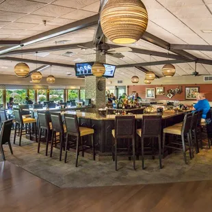 The Grille Bar area. Live music every Friday &amp; Saturday night from 6:30-10:30pm