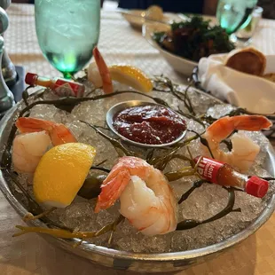 Poached Jumbo Tiger Prawns