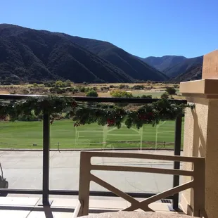 Beautiful view while you eat :)