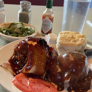 Meatloaf, Mashed Abby green beans $11!