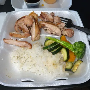 Teri chicken bento box