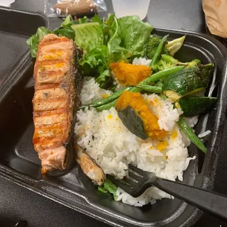 Teriyaki Salmon Bento