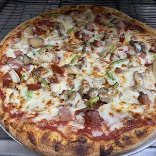 All turkey pizza