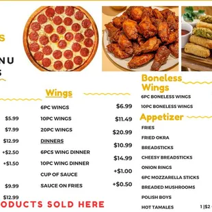 New lunch time express menu from 12:30 -4pm