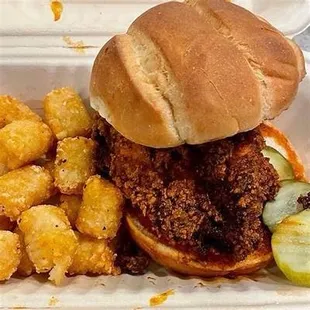 Nashville hot chicken