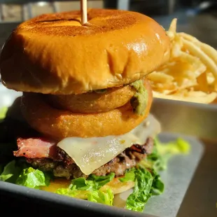 Guac burger- good, a bit salty and no jalapeno