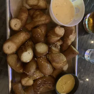 *PRETZEL BITES &amp; BEER CHEESE