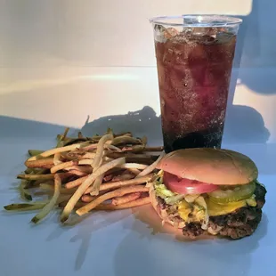 The Grind Double Smashburger Combo