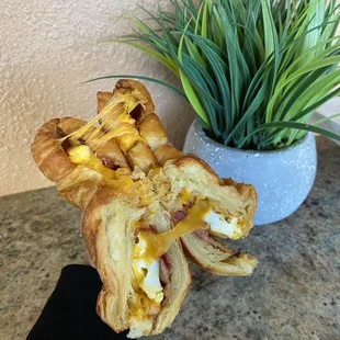 Ham and Cheese Croissant