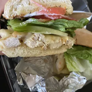 Chicken Garlic Sandwich
