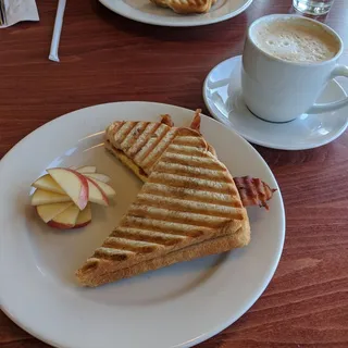 Bacon, Egg and Cheese Panini