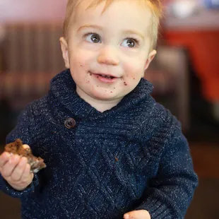 A winning combination: The Grind coffee and quality time with your kids!