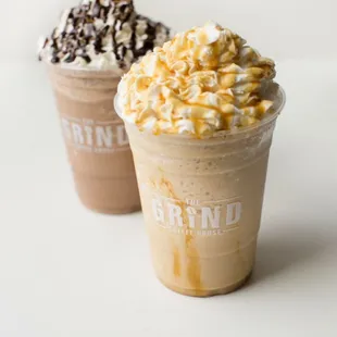 Carmel Vs. Mocha -  for caramel,  for chocolate!