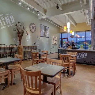 tables and chairs