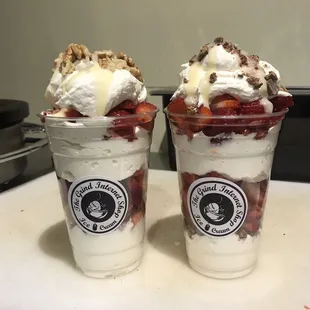 Strawberries and cream