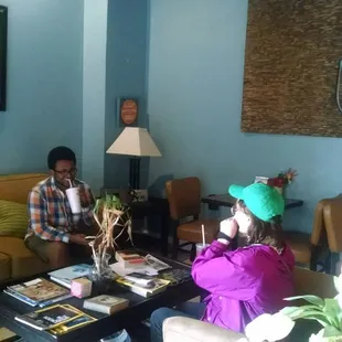 interior, sushi and sashimi