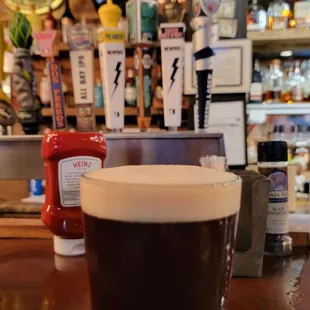 a pint of beer