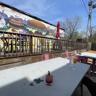 Patio outdoor seating