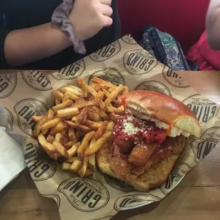 Chicky Chicky Parm Parm Sandwich