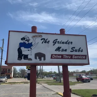 Awesome old style sign