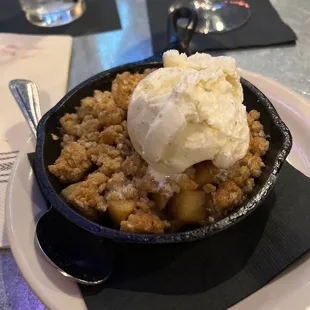 Apple crisp! Yum!