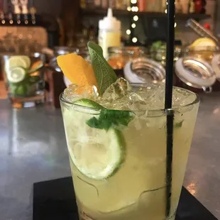 An example of a cocktail special that can be ordered!